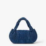 FENDI Fendi Spy Small Blue FF flocked denim quilted bag - Image 5